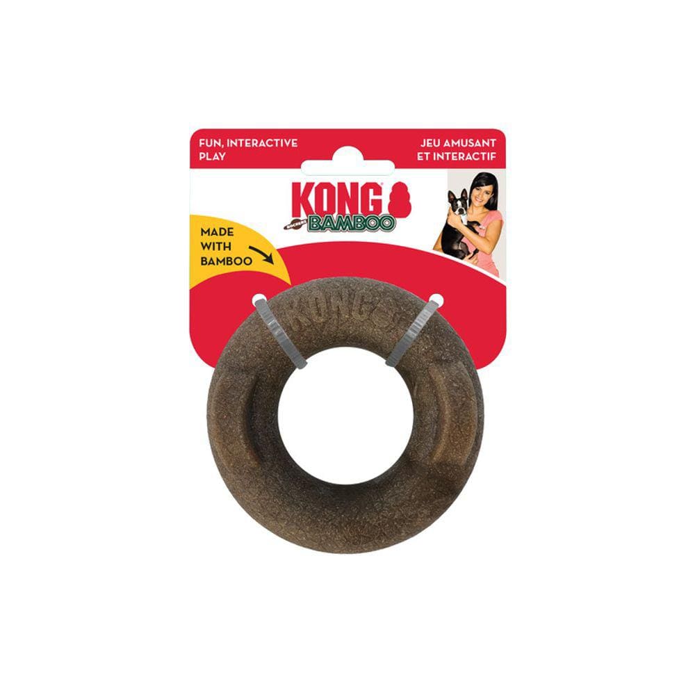Brinquedo Mordedor Kong Bamboo Rockerz Ring Para Cães PP/P