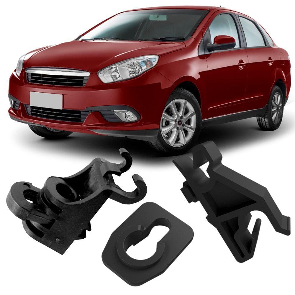 Presilhas Suporte Para Haste Vareta Capô Grand Siena 2013 2014 2015 2016 2017 2018 2019 2020 2021