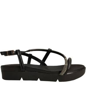 Sandália Papete Feminina FlatForm Casual Dia a Dia com Brilho Beira Rio 8387.531