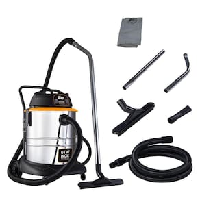 Aspirador de Pó e Água WAP GTW Inox 70 DUO Utilização Profissional 2800W 70 Litros com Trava de Cabeçote 127V Prata