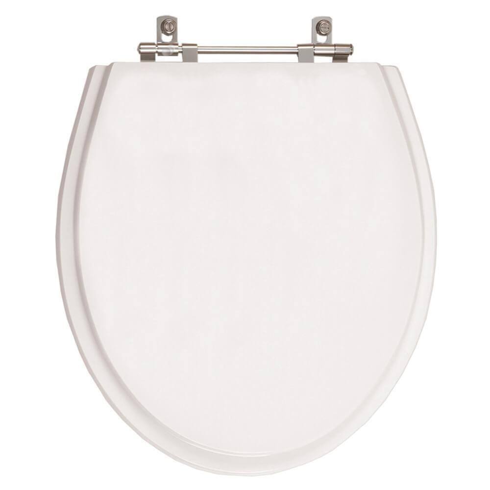 Assento Sanitário Poliester Ritz Branco Para vaso Deca