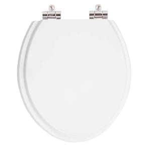 Assento Sanitário Anti Bactéria com Amortecedor Ravena Branco Para Vaso Deca