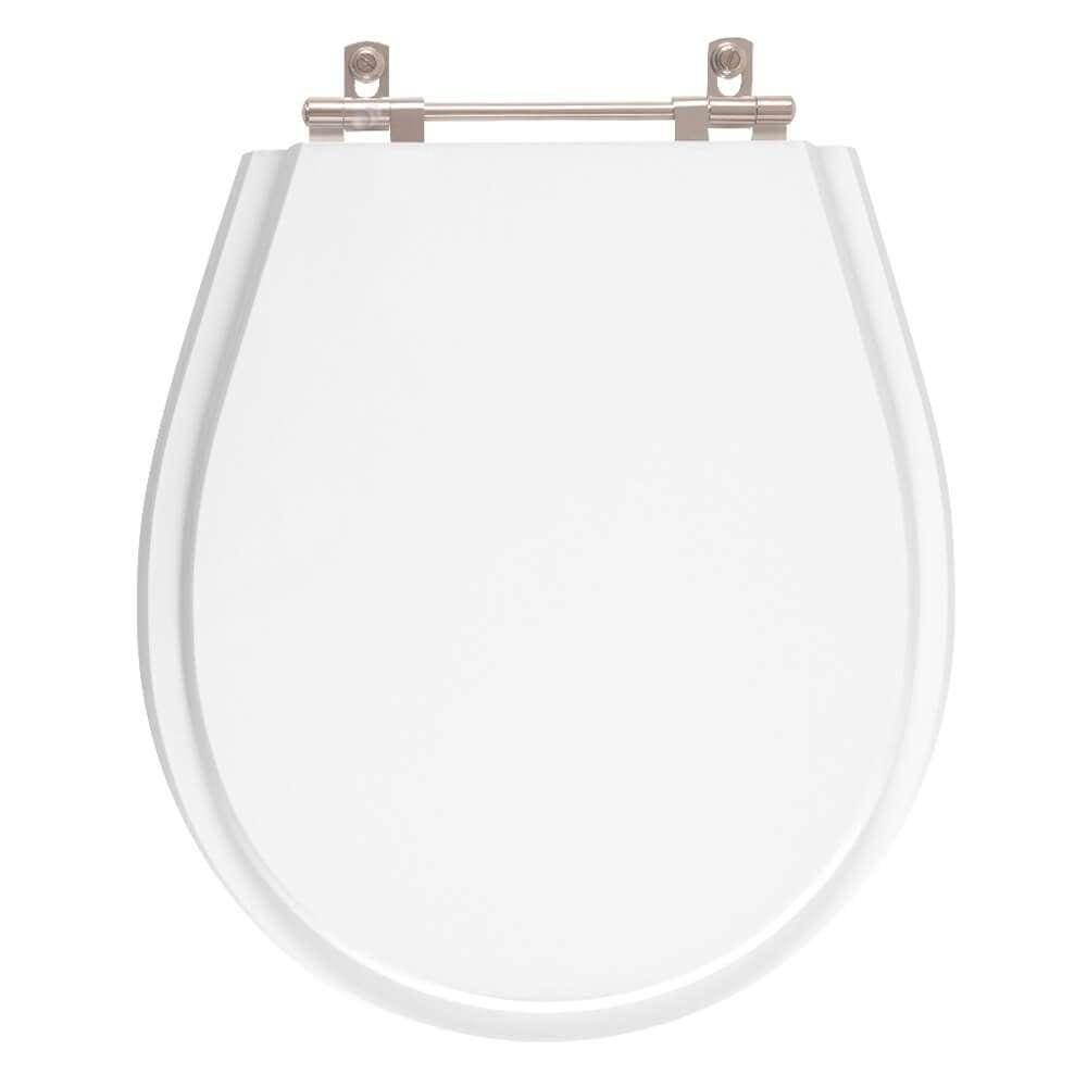 Assento Sanitário Aries Branco para vaso Eternit