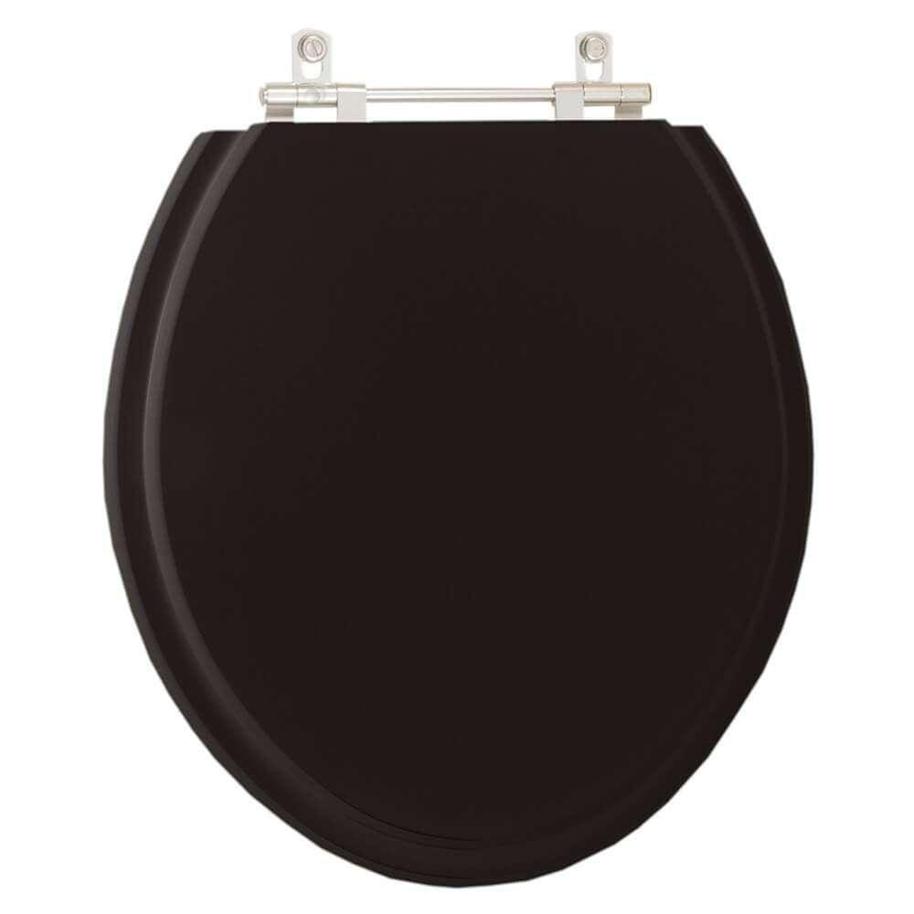 Assento para Vaso Sanitário Fiori Fiori Preto em Resina