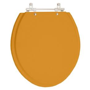 Assento Sanitario Poliester Lirio Amarelo Terra para vaso Celite