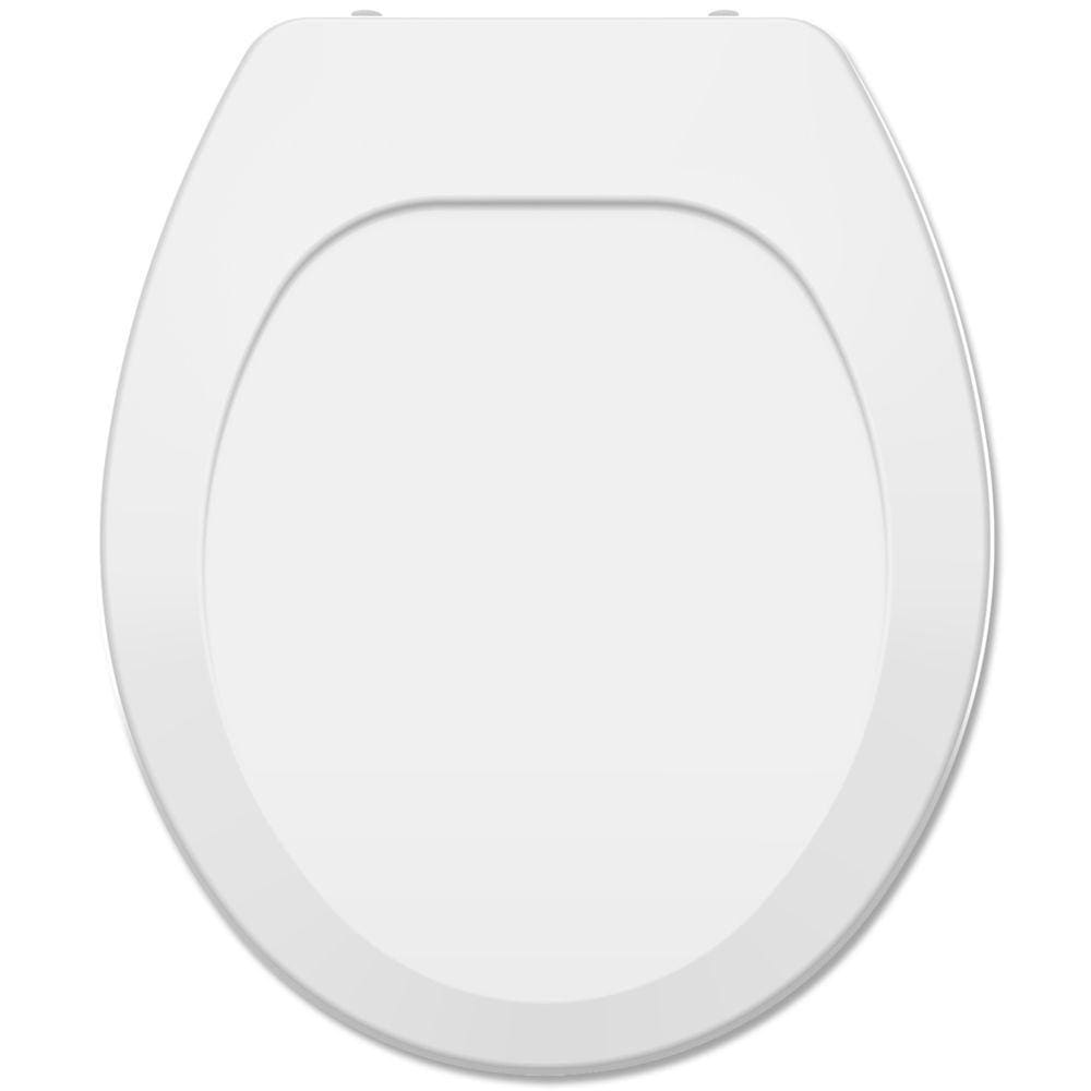 Assento Sanitário Polipropileno Oval Premium Universal Branco