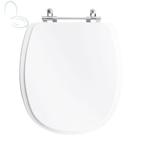Assento Sanitário Tampa de Vaso Branco MDF Laqueado Loren one para bacia Lorenzetti