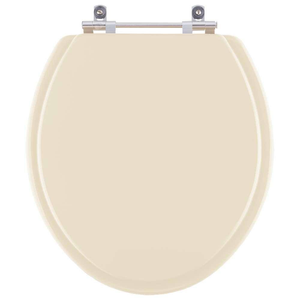 Assento Sanitário Poliester Araxá Marfim (Bege Claro) para vaso Santa Clara