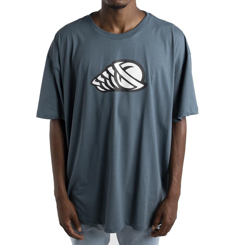 Camiseta Lost Repeat Saturn Oversize SM24 Verde Ardosia