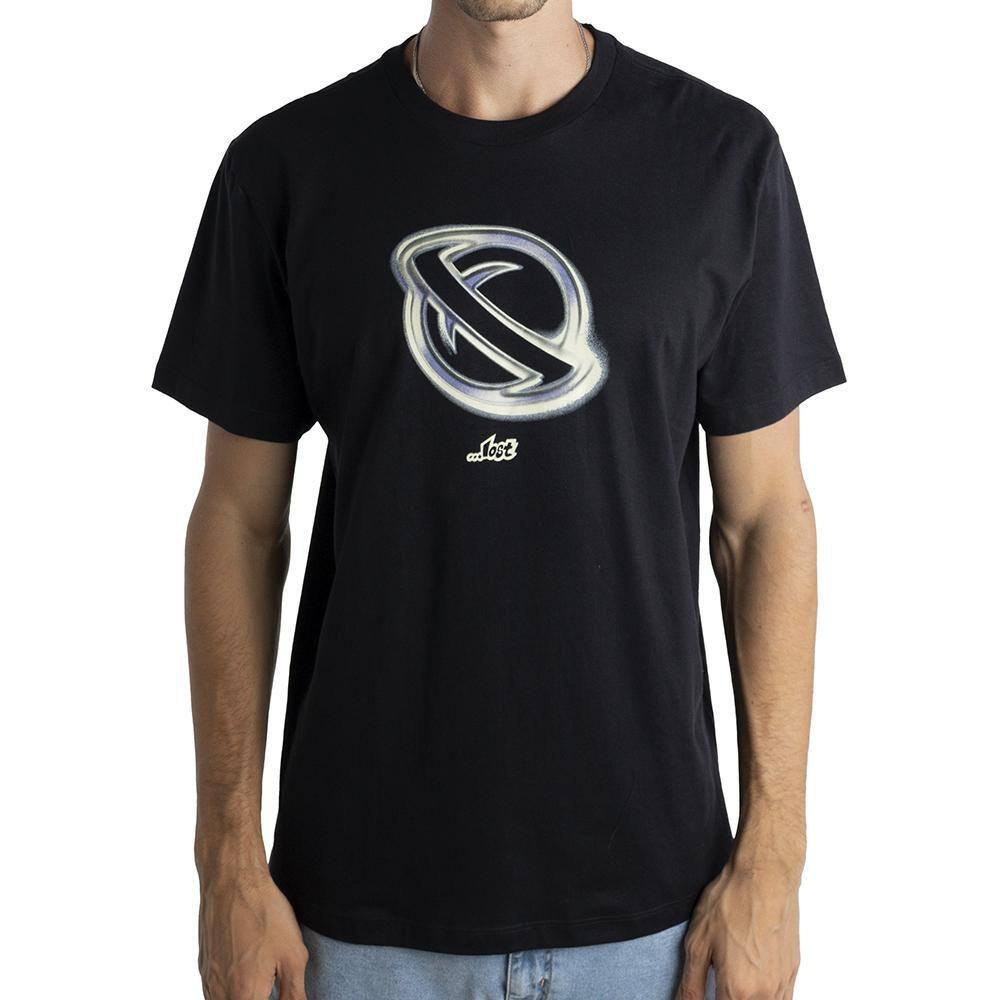 Camiseta Lost Saturn Blur SM24 Masculina Preto