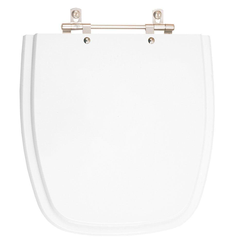 Tampa de Vaso Poliester Versato Branco para bacia Celite