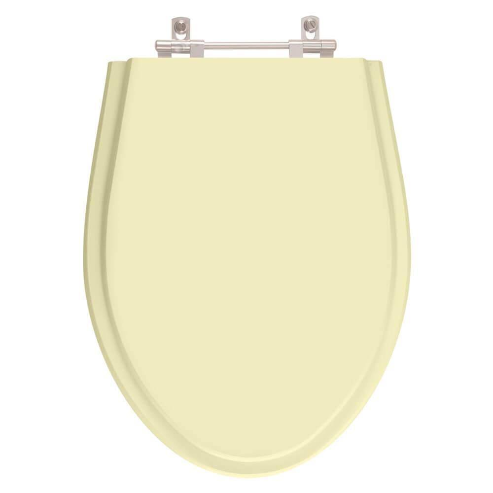 Tampa de Privada Alpinia Marfim para louça Fiori 6lpf