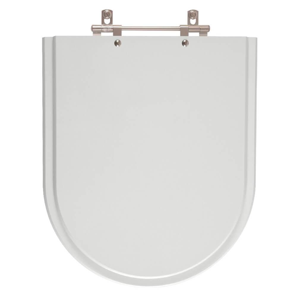 Tampa de Vaso Sanitário Firenze Cinza Claro para bacia Icasa