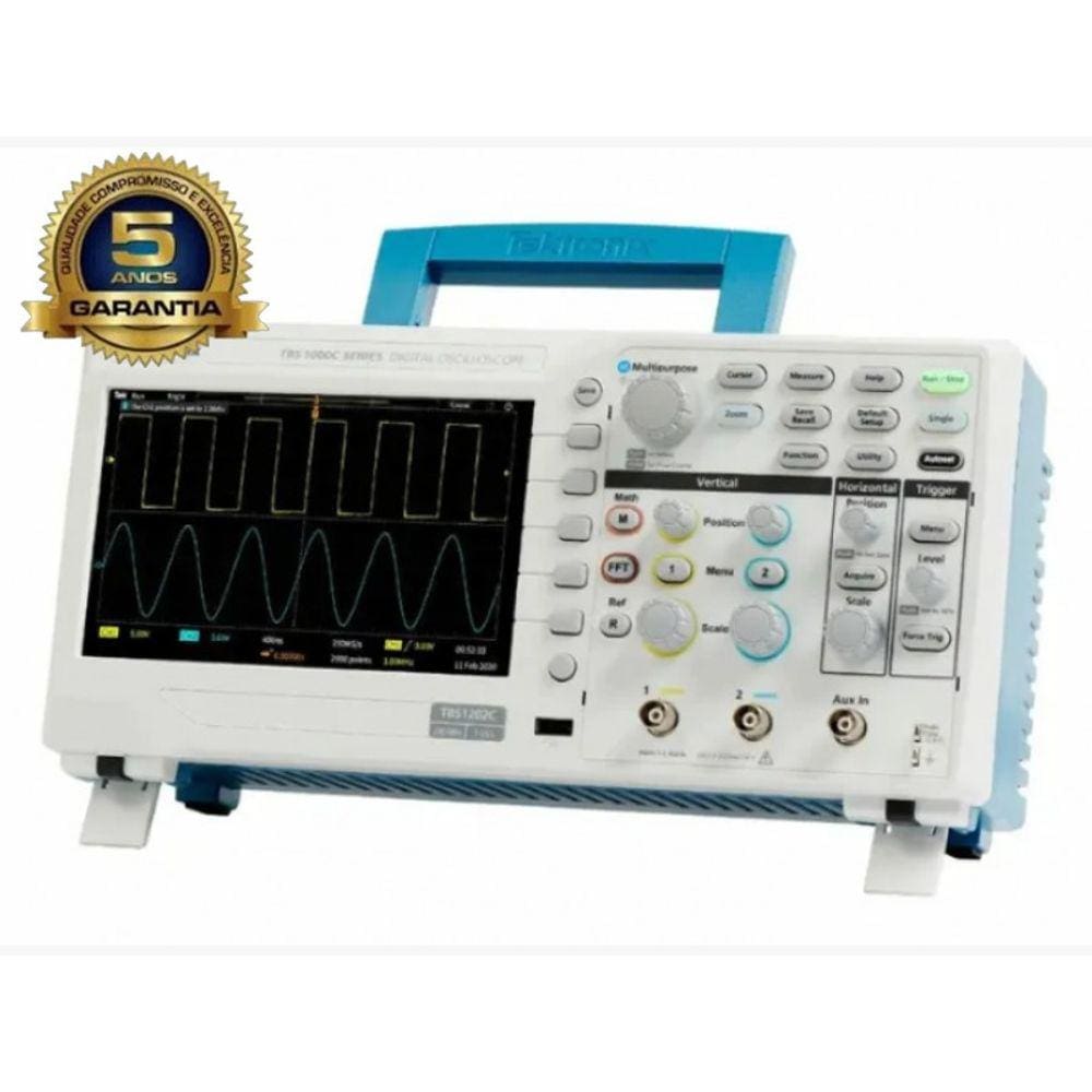 Osciloscópio Digital 50Mhz 2 Canais - TBS1052C - Tektronix