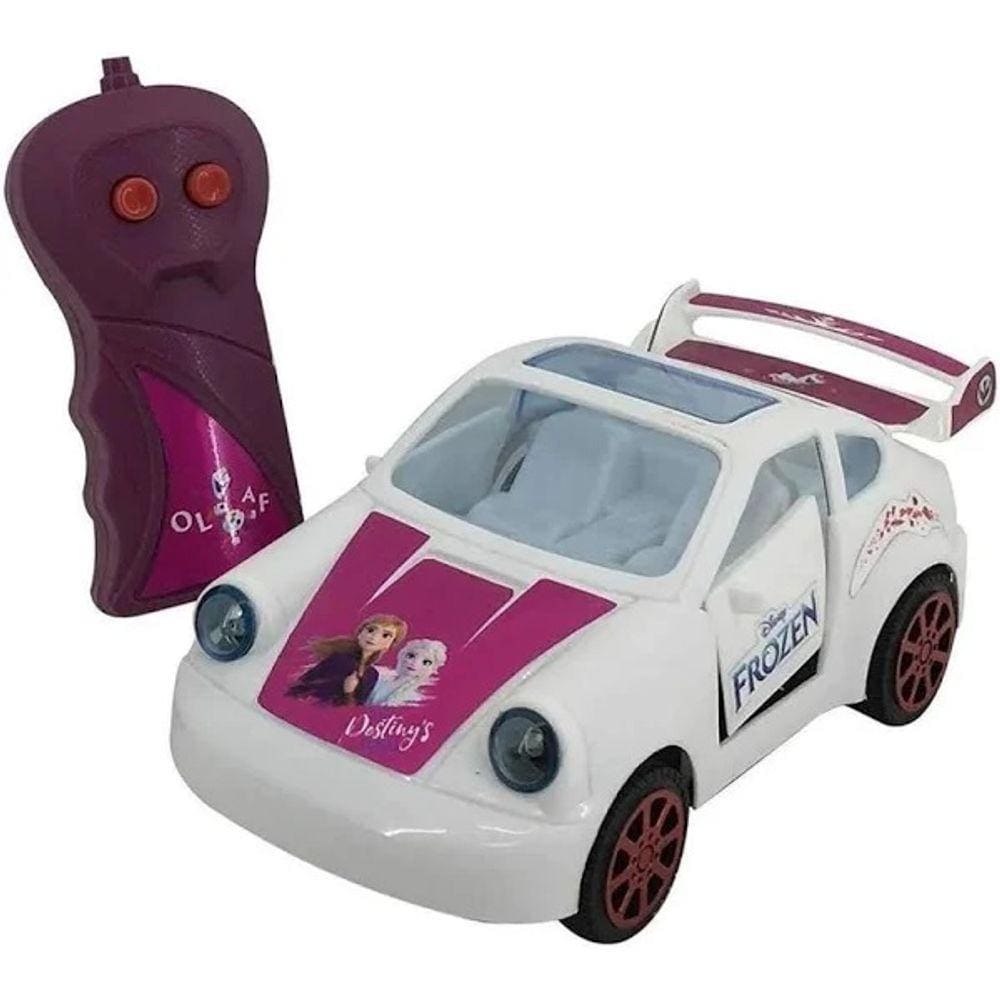 Carrinho de Controle Remoto Frozen Magic 3 Funções Candide 8305