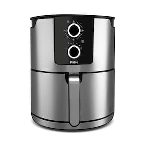 Fritadeira Air Fry Philco 6 Litros PFR67PI Preto com Inox 127V