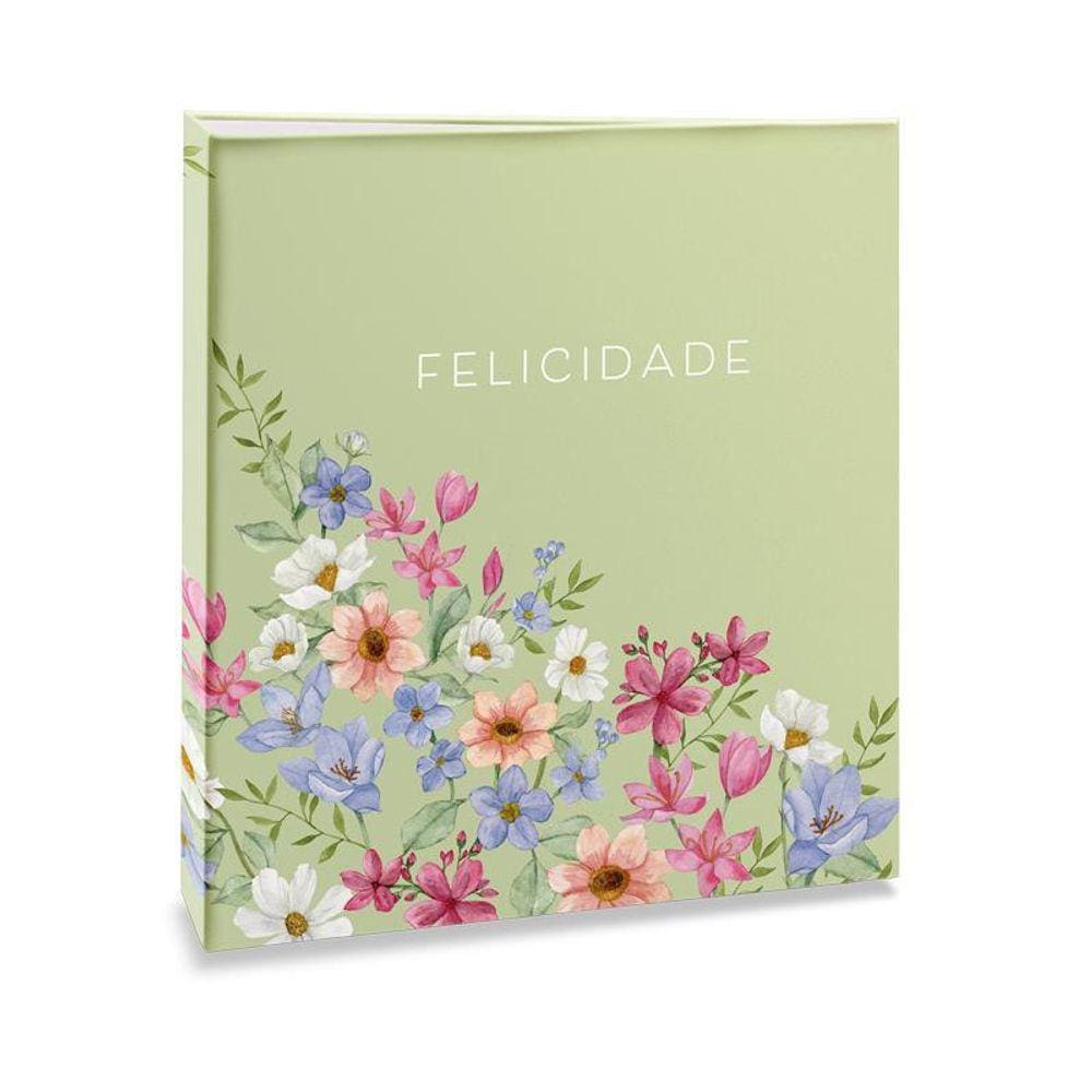 Album 200 Fotos 10X15 Floral Rebite - Ical 327
