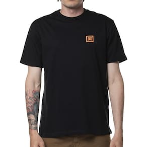 Camiseta DC Shoes Mini Square Stripe SM24 Masculina Preto