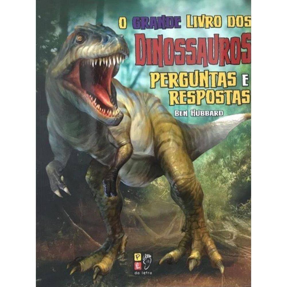 O Grande Livro Do Dinossauros - Perguntas E Respostas - Blister