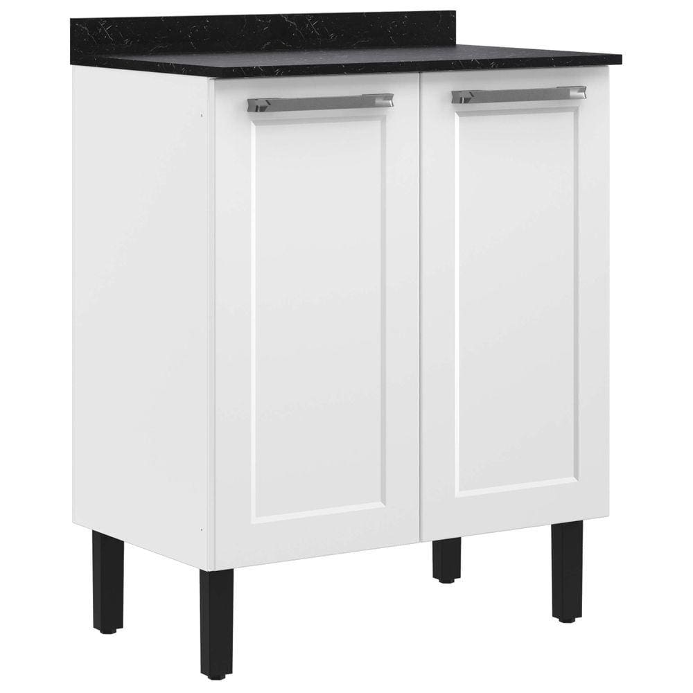 Balcão Florença 70cm 2 Portas Itatiaia Cor Branco