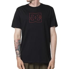 Camiseta DC Shoes DC Star Outline SM24 Masculina Preto