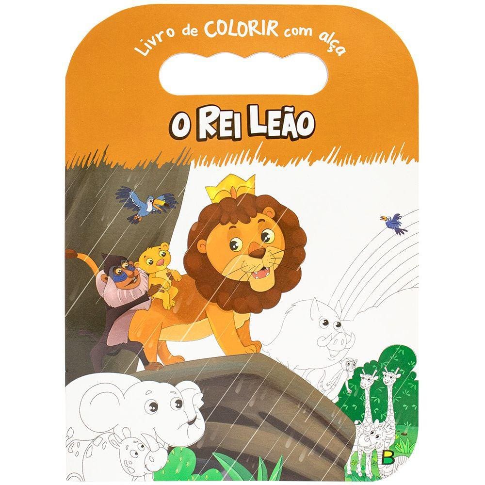 Livro de Colorir com Alça - O Rei Leão