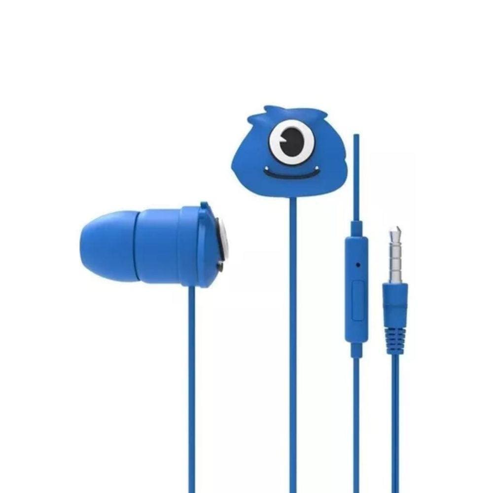 Fone De Ouvido Infantil Fio Microfone E Case Jellie Monsters