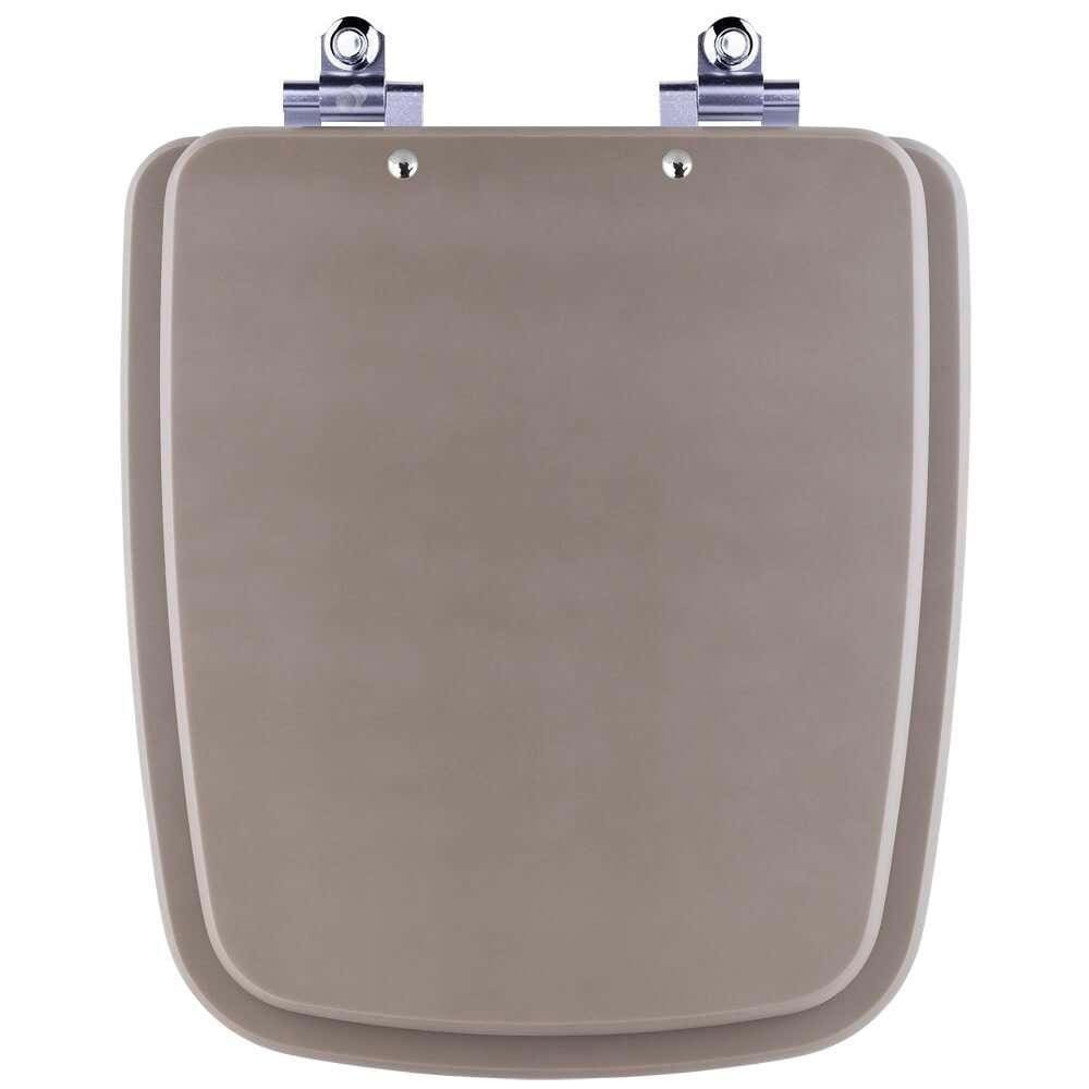 Assento Sanitario Fechamento Lento Boss Gris Cinza Fosco Para Louça Incepa
