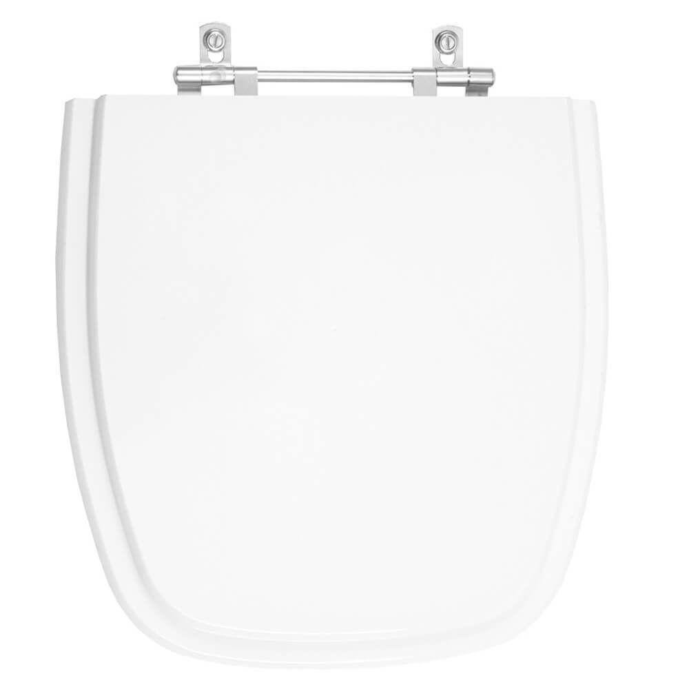 Assento Sanitário Versa Branco para vaso AgnesT