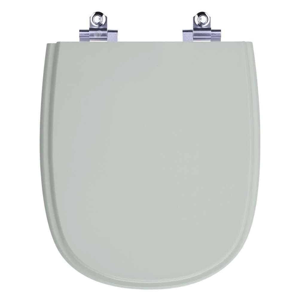 Assento Sanitário Laqueado Soft Close Sabatini Verde Claro para vaso Icasa
