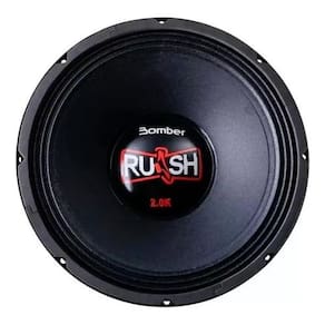Alto Falante Woofer Bomber Rush 12 Pol 1000W Rms 4 Ohms