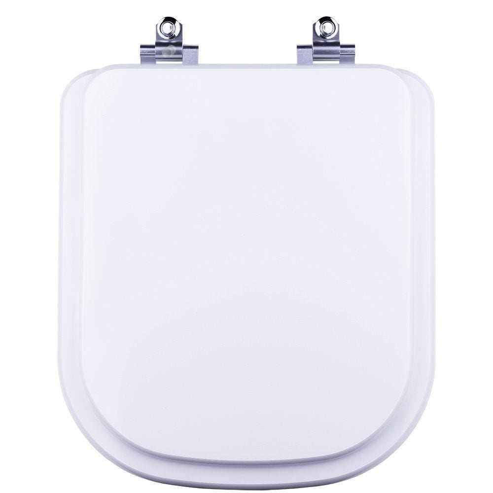 Assento Sanitário Laqueado Soft Close Axis Branco para vaso Deca