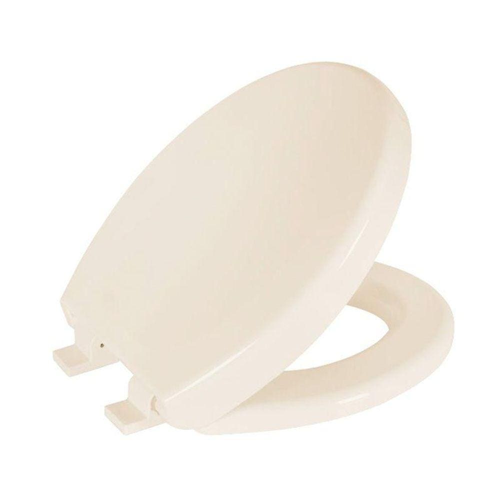 Assento Sanitário Astra com Amortecedor Convencional Oval Bege Universal