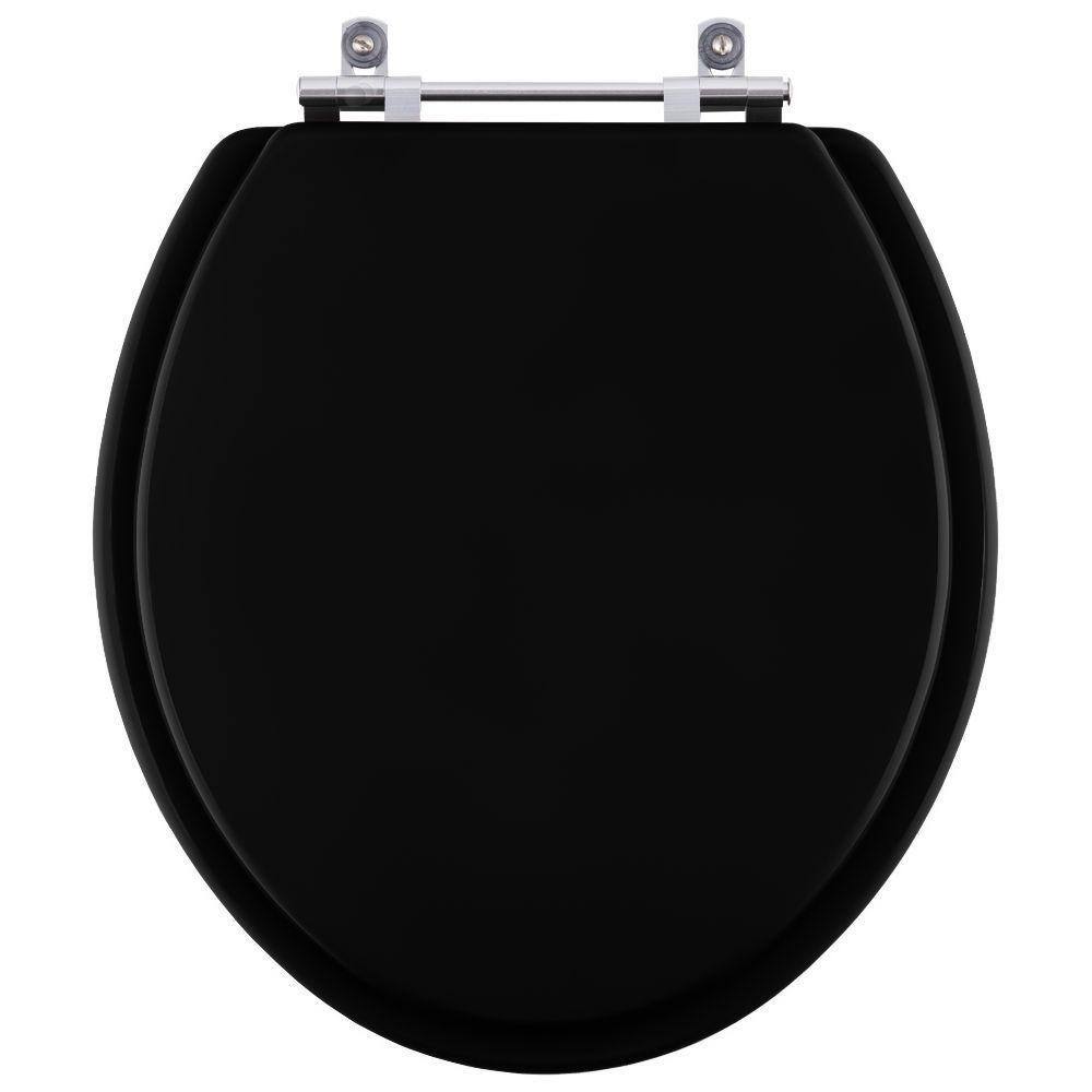 Assento Sanitário Fiore Preto para vaso Incepa
