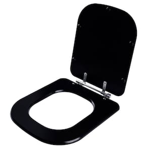 Assento Sanitário Elite Preto para vaso Celite