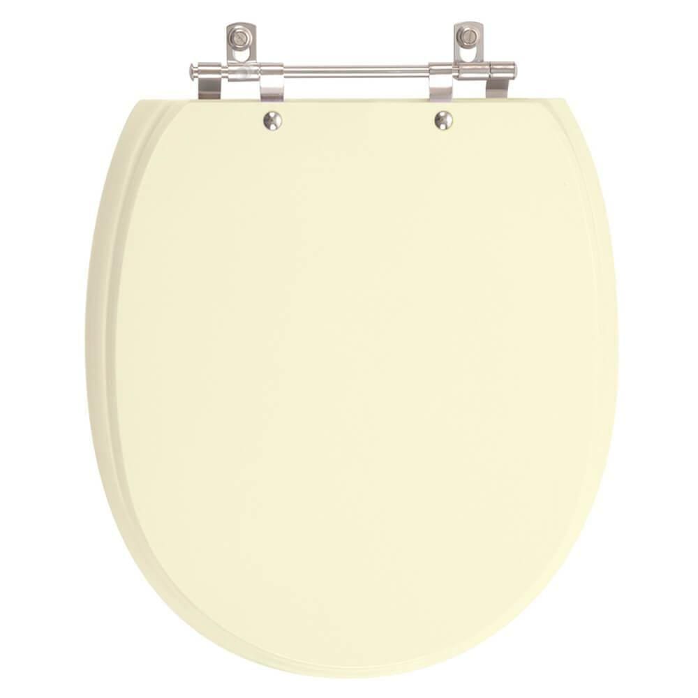 Assento Sanitario Poliester De Ville Creme para Vaso Deca