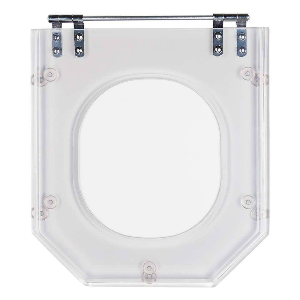 Tampa de Vaso Acrilico Transparente Atrium para vaso Incepa