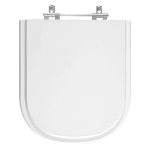 Tampa de Vaso em MDF Life Branco para bacia Celite
