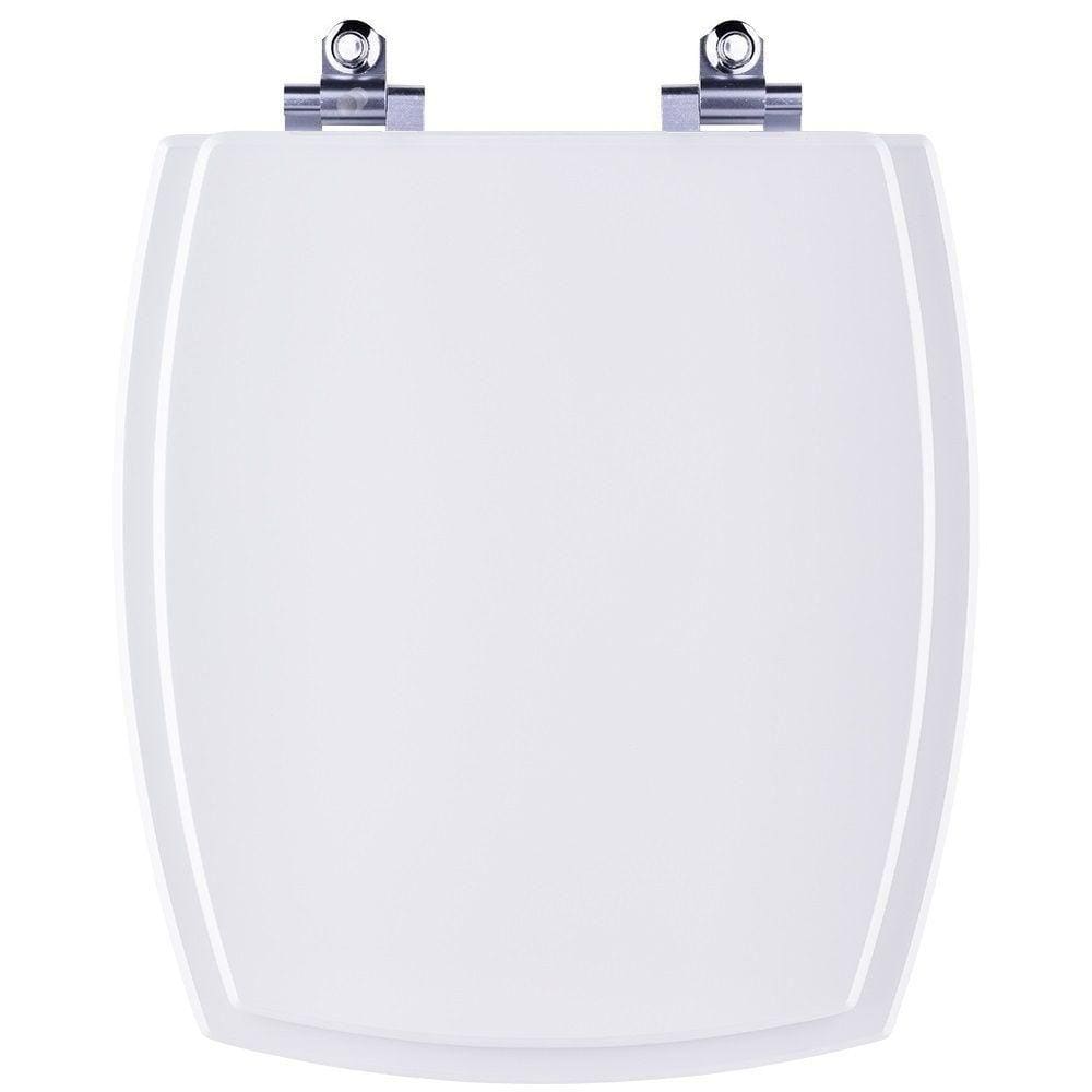 Assento Sanitário Laqueado Soft Close Anturius Branco para vaso Luzarte