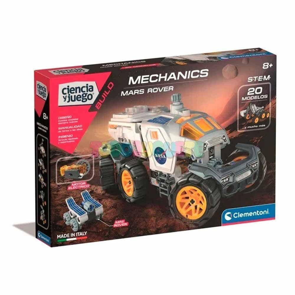 Blocos de Montar - Ciência e Jogo - Mechanics Mars Rover - Fun Divirta-se