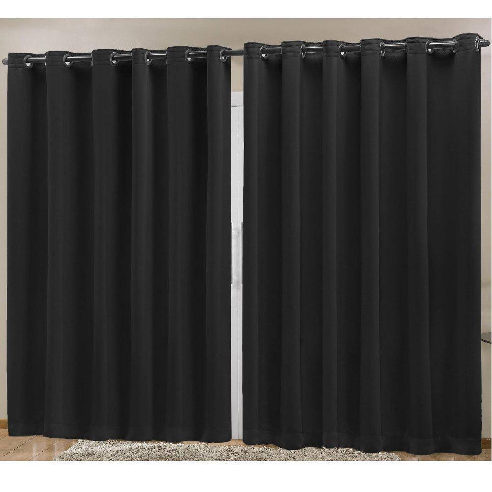Cortina Blackout Prime 3,00X2,70 Corta Luz Sala Quarto Preto