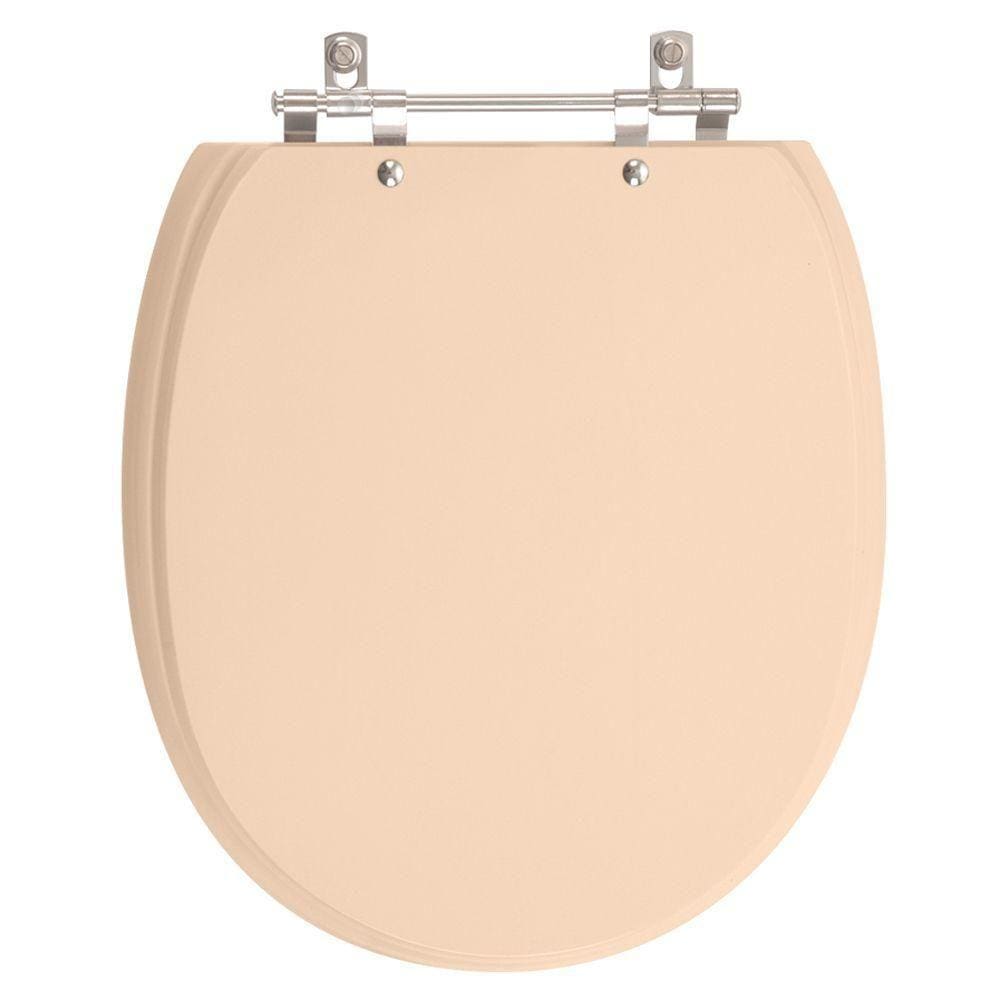 Assento Sanitário De Ville Rosa Floral para vaso Deca