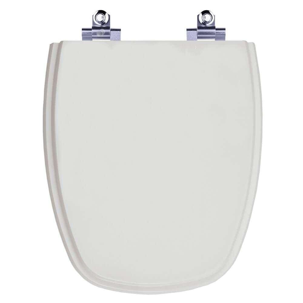 Assento Sanitário Fechamento Lento Monte Carlo Cinza Real (Cinza Claro) para Vaso Deca