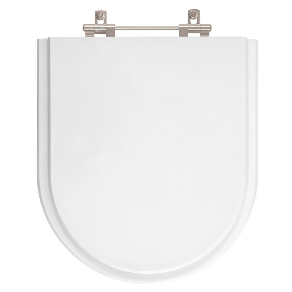 Tampa de Vaso Poliester Firenze Branco para Bacia Icasa