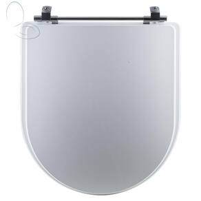 Assento Sanitário Tampa de Vaso Branco MDF Laqueado Calypso para bacia Incepa