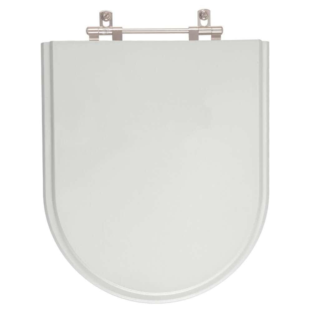 Tampa de Vaso Poliester Oxford Cinza Claro para Bacia Deca 6lpf