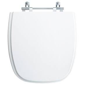 Assento Sanitário Tampa de Vaso Branco MDF Laqueado Like para bacia Celite