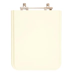 Assento Sanitário Tampa de Vaso Madeira MDF Laqueado Square para bacia Incepa Quadrado 6lpf