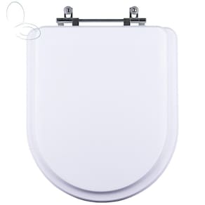 Tampa Vaso Sanitário Poliester Acrilico Belle Epoque Branco para bacia Deca