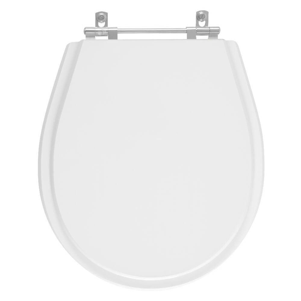 Assento Sanitário Acrílico Aries Branco para vaso Eternit